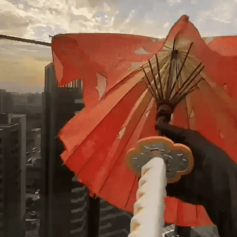 Katana Wave Automatic Umbrella